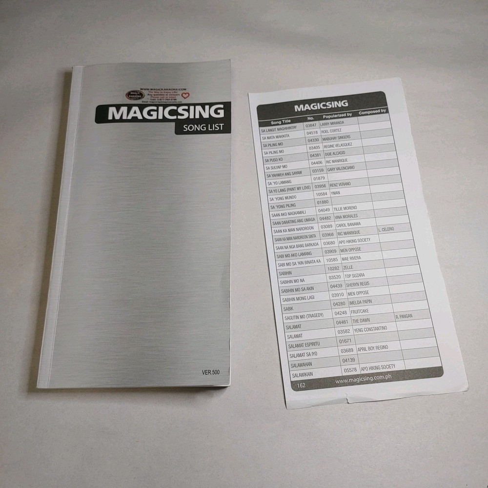 Magic Sing ED-7000 Microphone w/External Video Pack