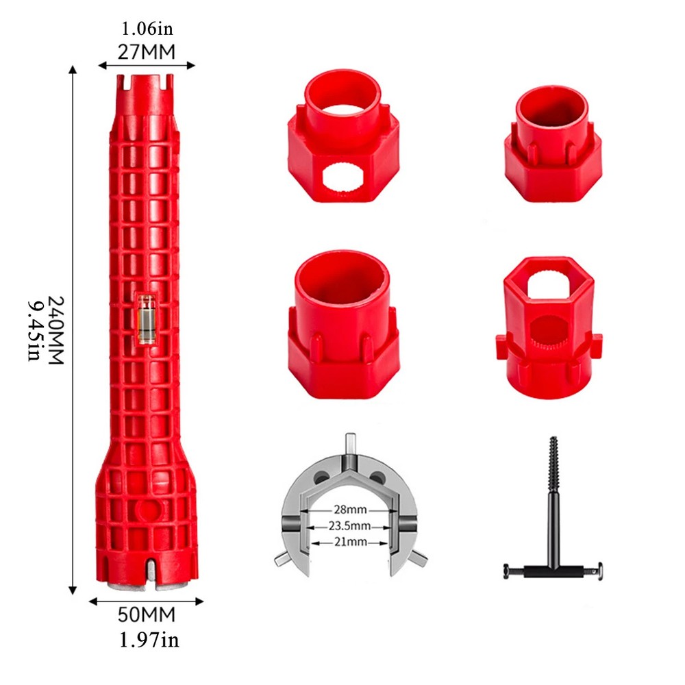 Multifunctional Kitchen Faucet Wrench Pipe Installation Tool