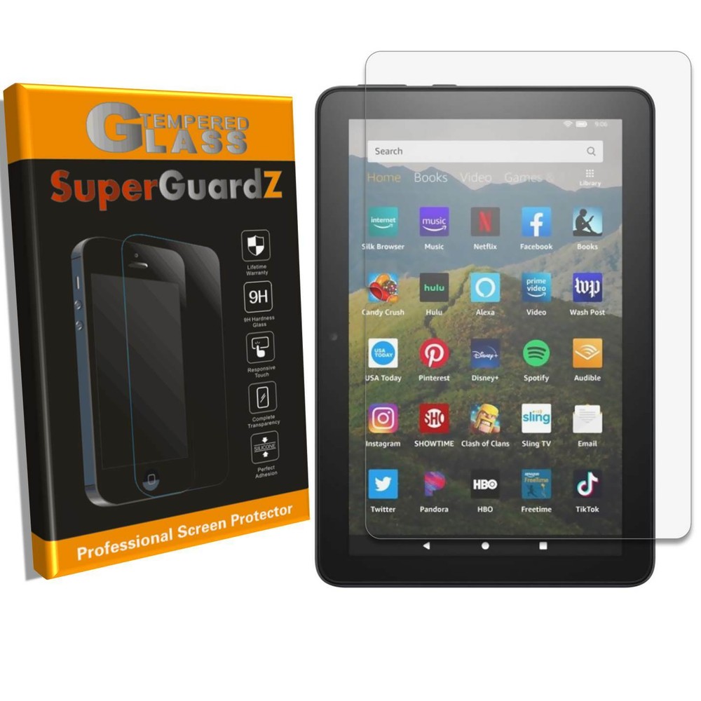 Anti Blue Light Tempered Glass Screen Protector For Amazon Fire HD 8 Plus (2020)