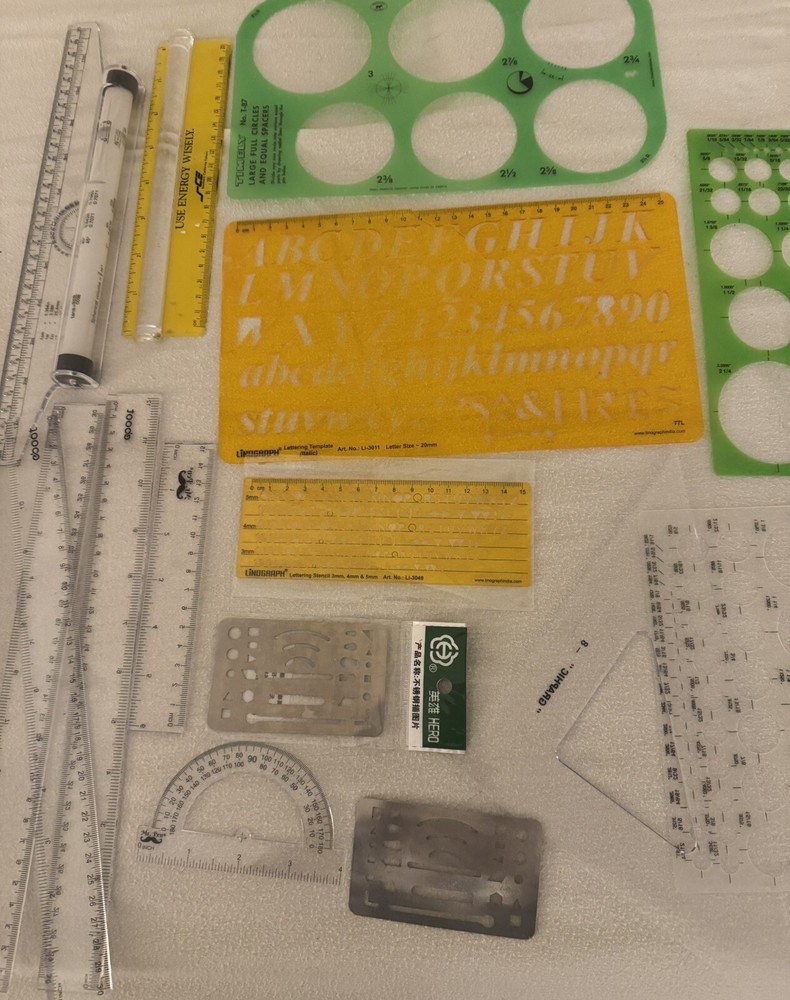 drafting tools set used