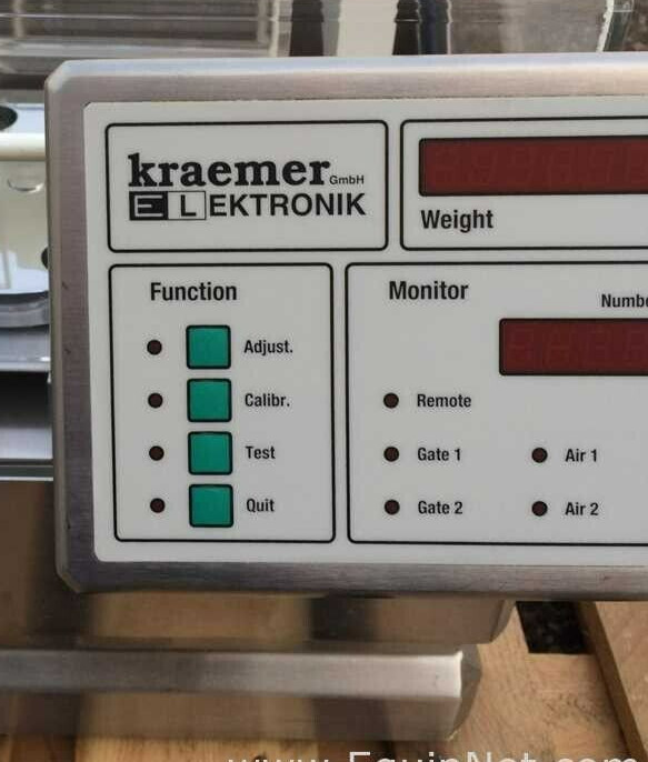 Kraemer CIW 6.2 Tablet Weigher Function Control Pad ONLY