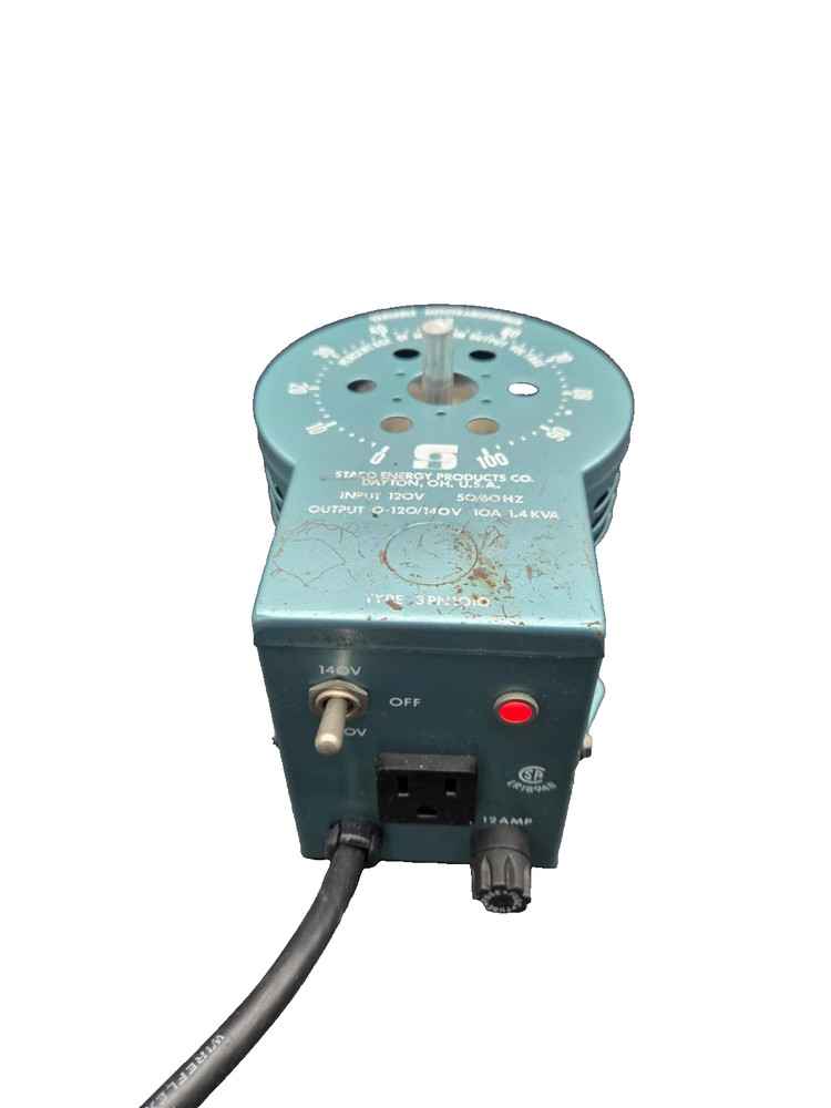 Staco Energy 3PN1010 VARIAC Variable Transformer .PARTS ONLY