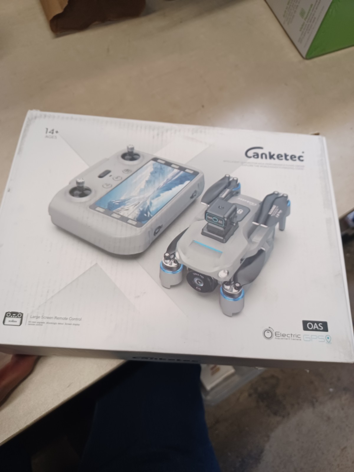 Canketec Intelligent Quadrotor Drone W/ GPS Function Remote Touchscreen Control