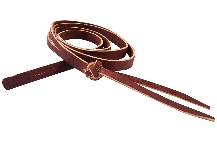Lariat Rope Holder Strap Handmade Martin Saddlery with Button Knot New