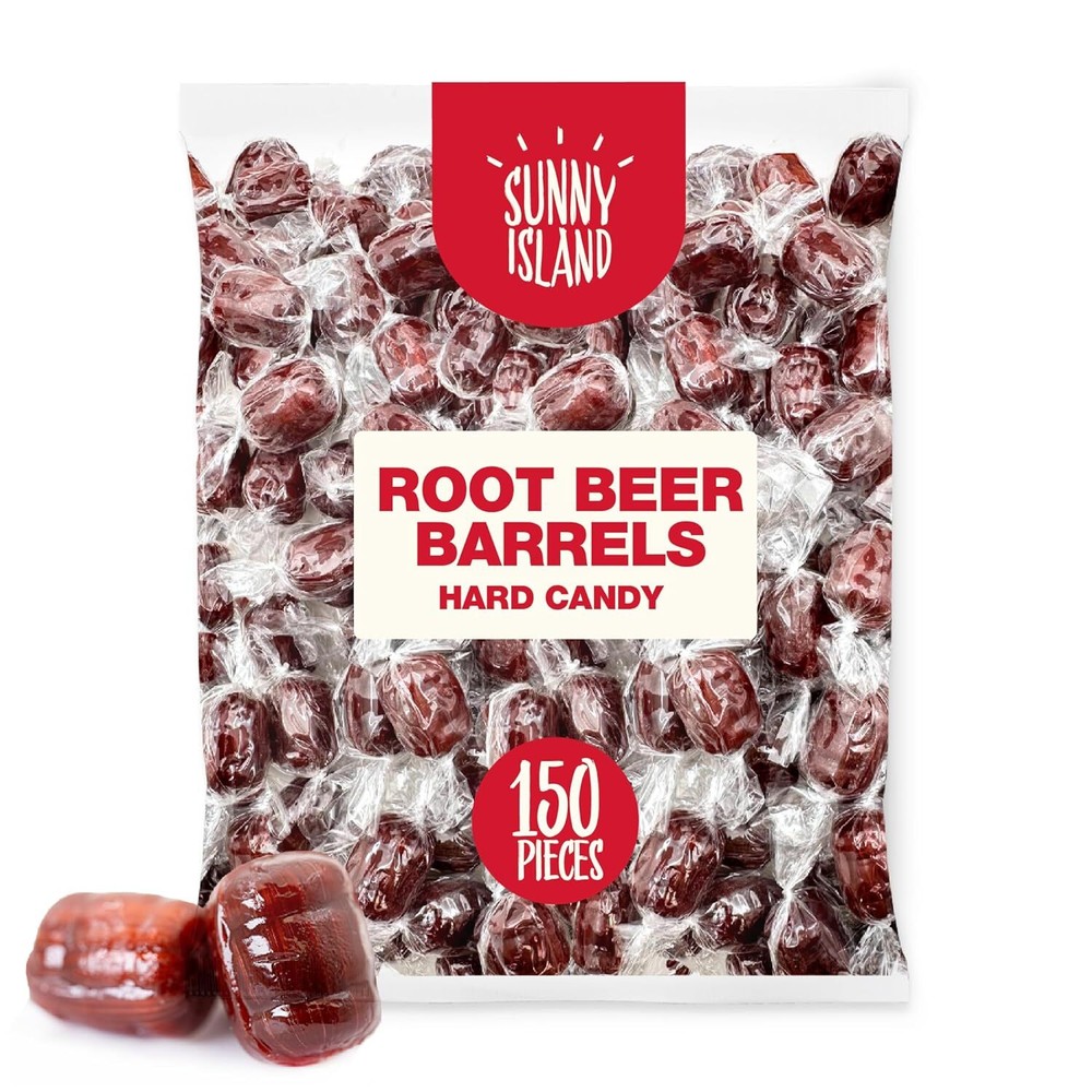 Root Beer Barrels Hard Candy, Individually Wrapped, 2-Pound Bag