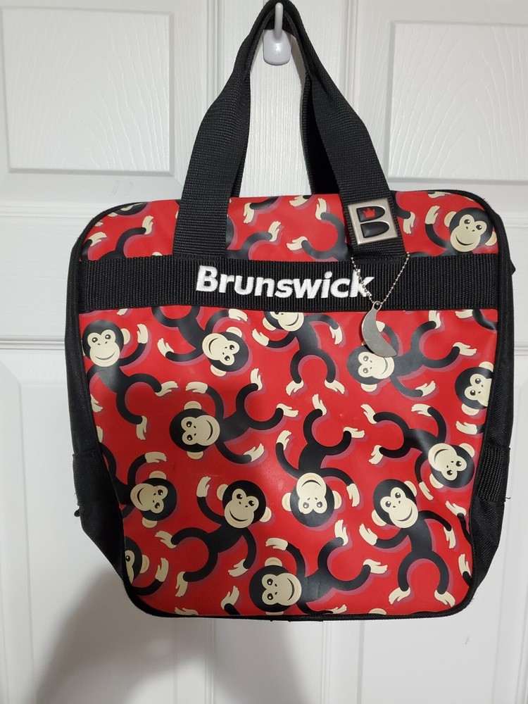BRUNSWICK Monkey Red and Black Ball Bag