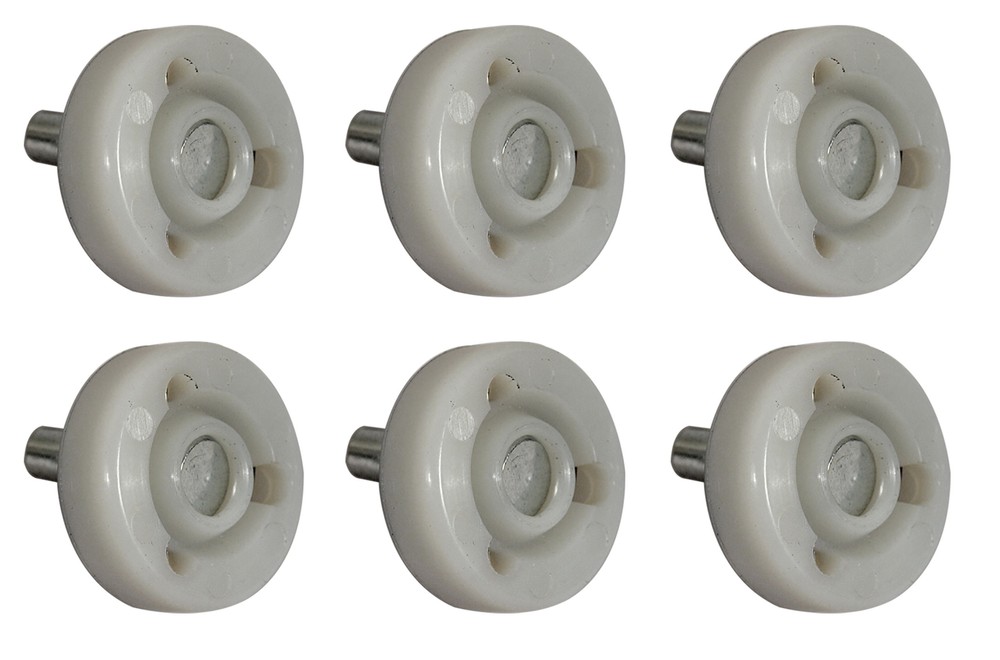 Corvette C3 Window Regulator Rollers 6 Piece Set 1968-1982