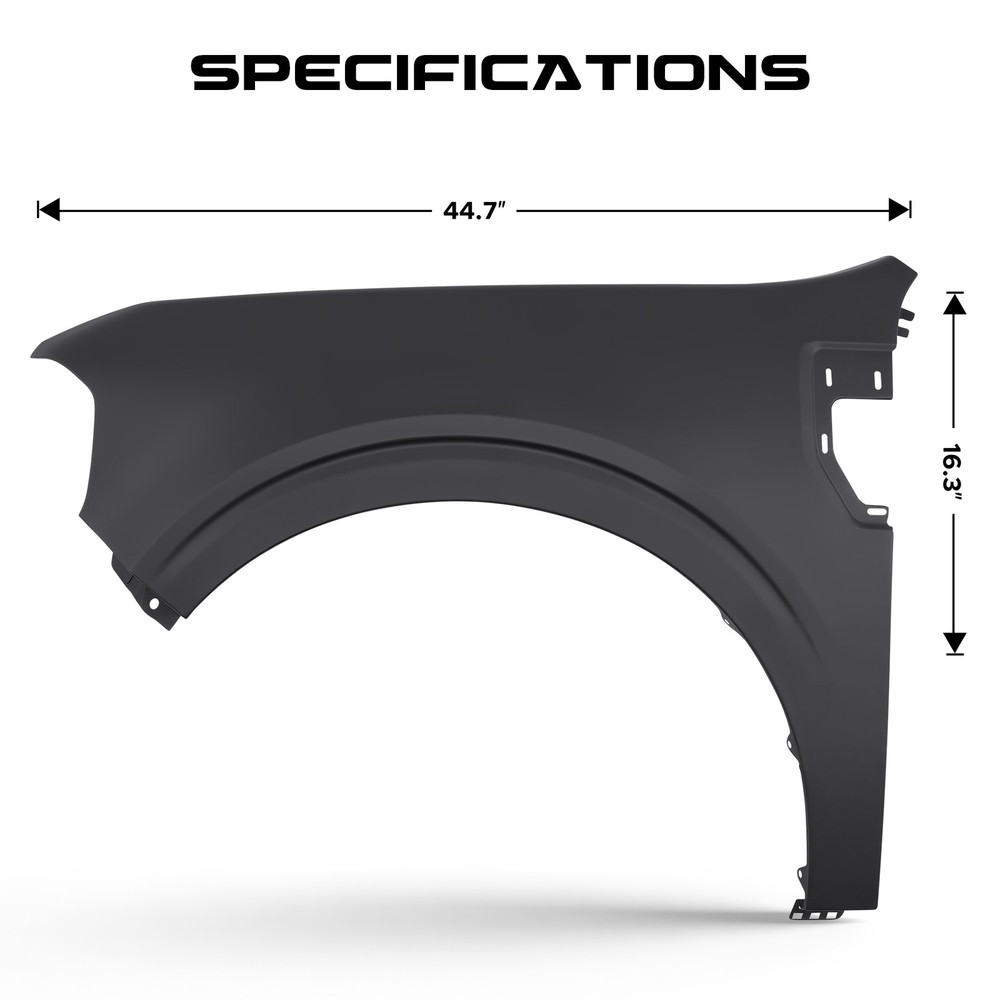 Left-Side Front Fender for 2022-2025 Ford Maverick Front Side Panel NZ6Z16006A
