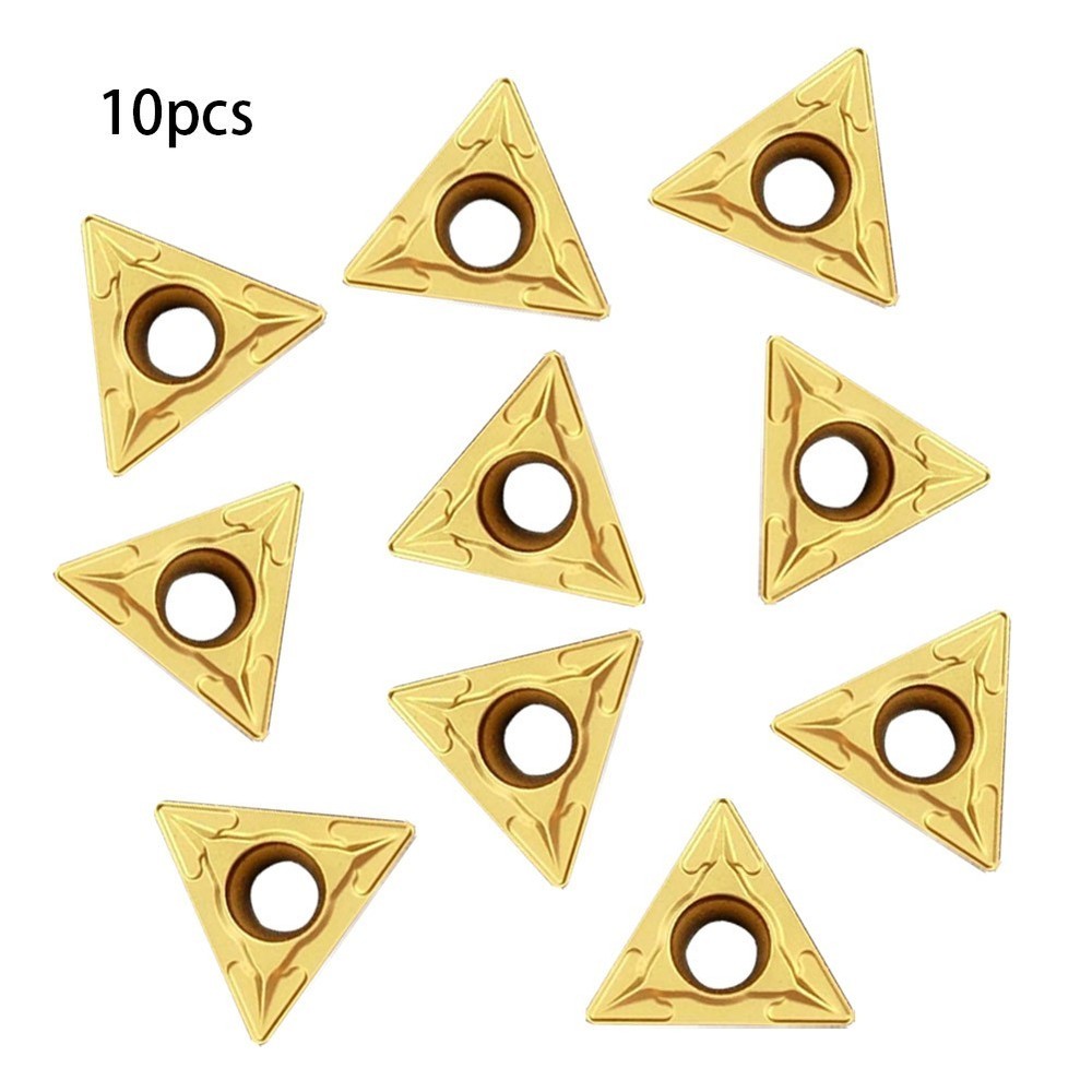 Turning Insert 10pcs Accessories High Grip Strength Insert Metalworking