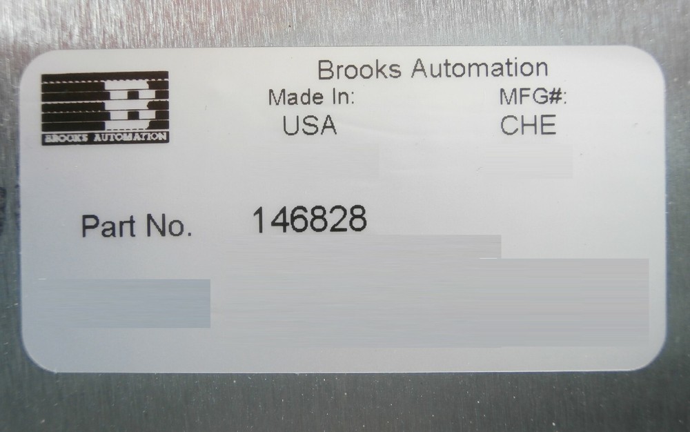 Brooks Automation 146828 Series 8 Robot Controller CHE Working Surplus