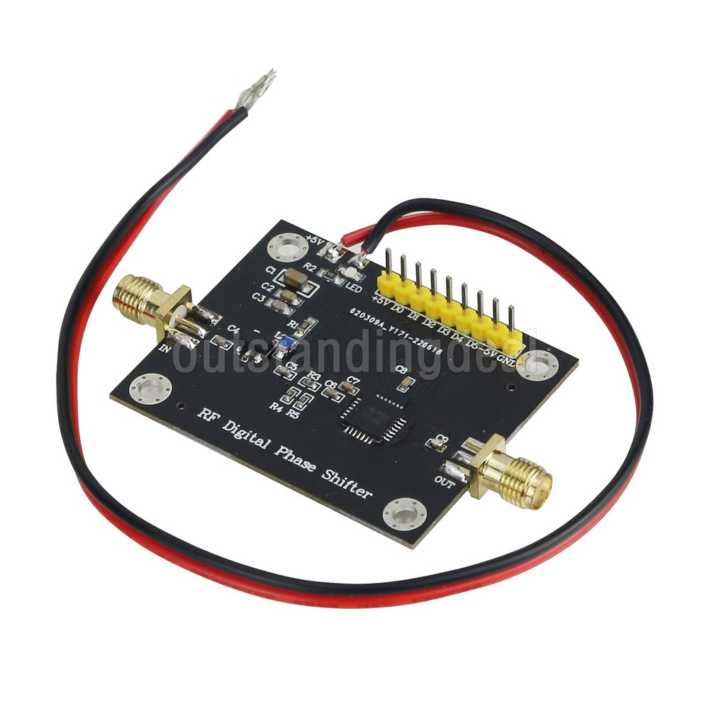 3-6GHz RF Digital Phase Shifter 6Bit Microwave Phase Shift Module SMA Connector#