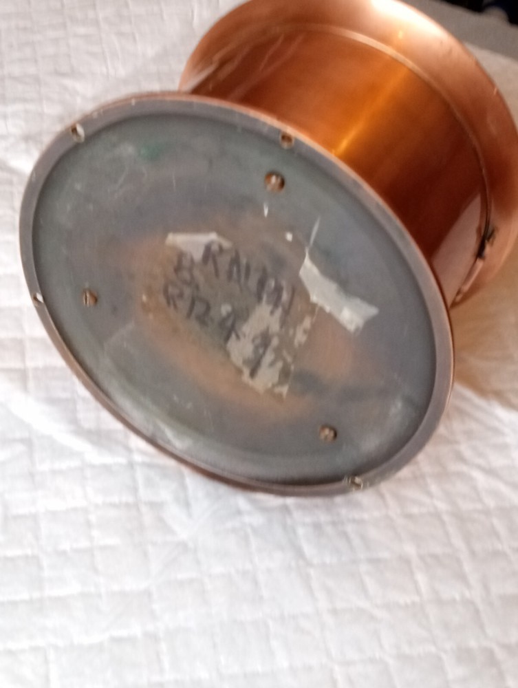 RARE WATERBURY SHIPS Clock & Barometer Working condition
