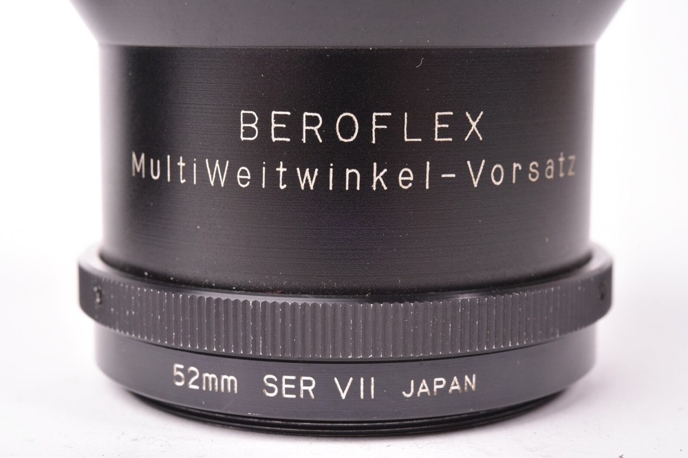 Beroflex Multi-Wide Angle Optical Complement - Attor. 52mm screw mount