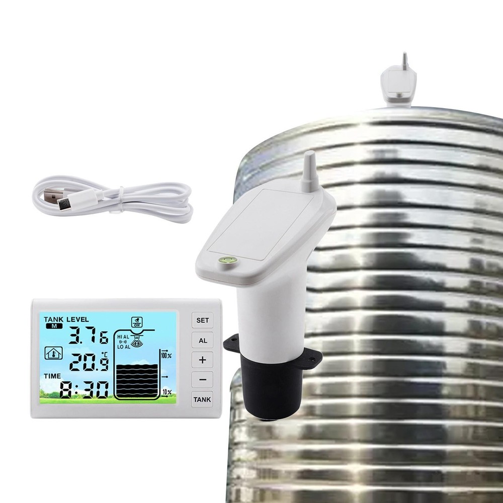 Liquid Depth Level Meter Temperature Display Level Transducer