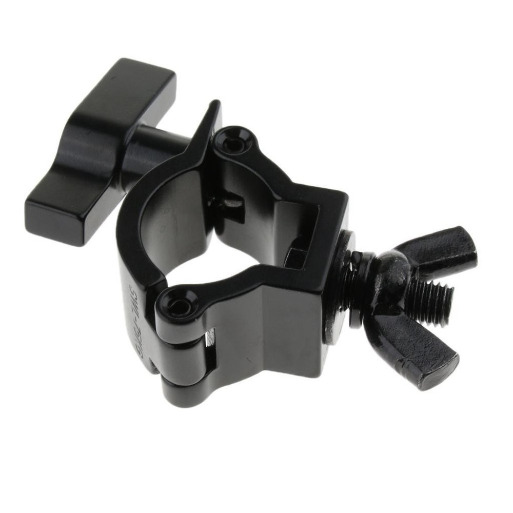 Durable Black Hook Bracket 165.34lb Capacity for Stage