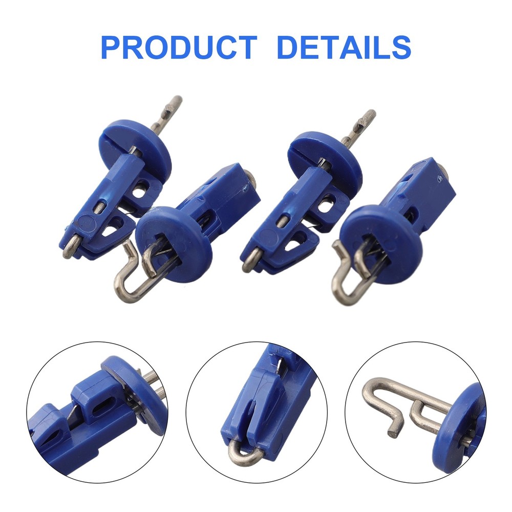 10pcs Versatile Bait Clip Quick Hook Release Tool Umbrella Type Simple Hook Tool