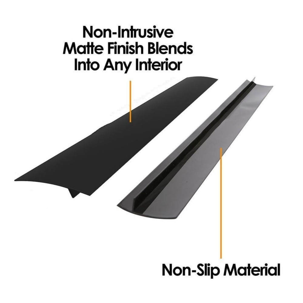 2 Pack Flexible Kitchen Stove Gap Covers, Silicone Gap Fillers Between Counte...