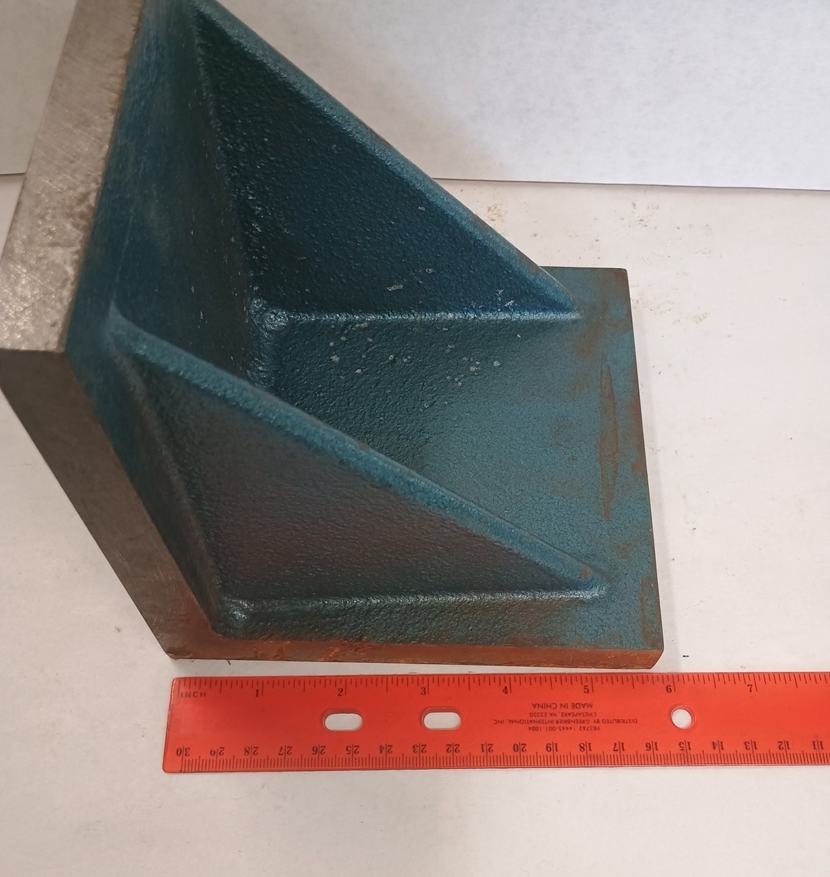 6" x 6" X 6" Wide Right Angle Plate New w/ a little rust