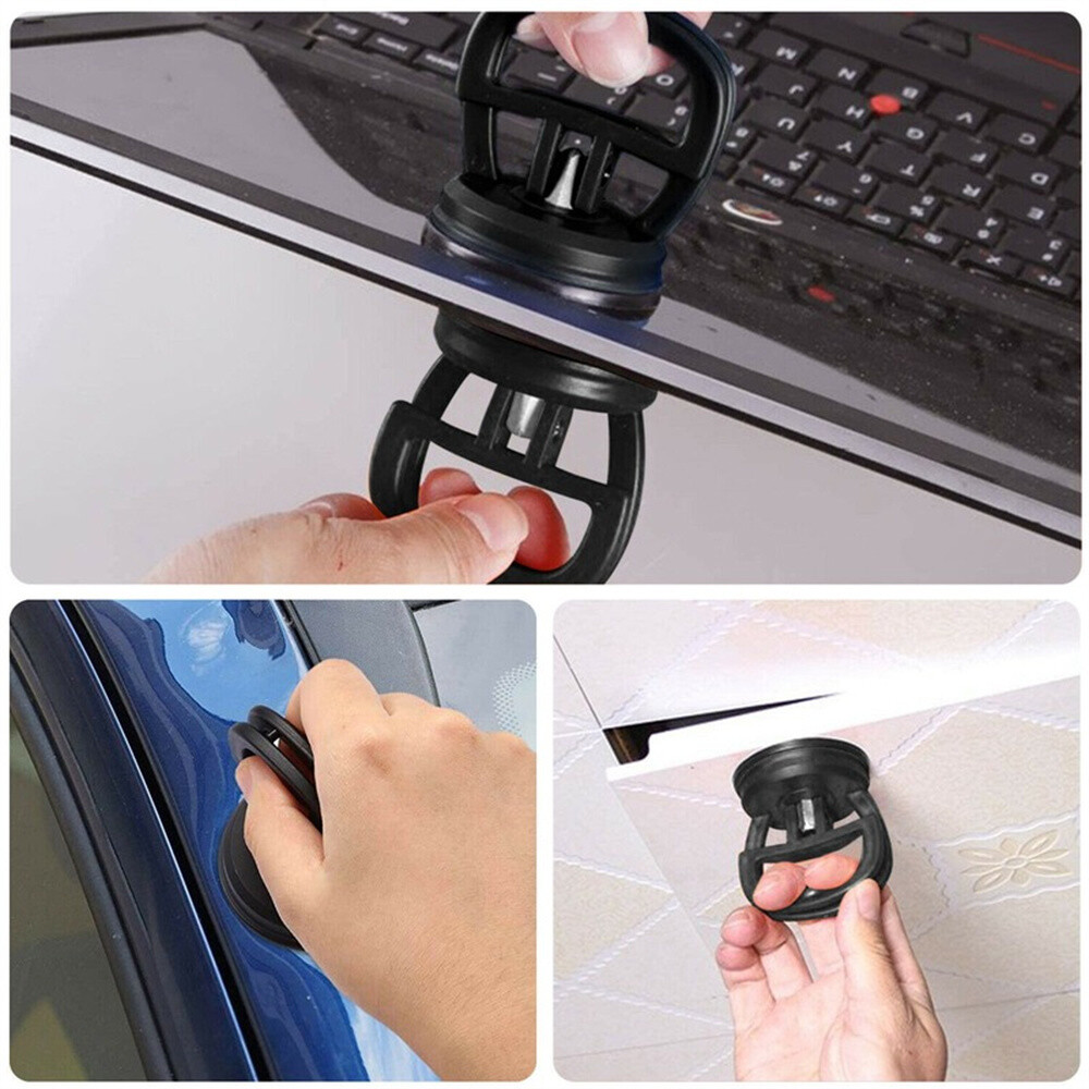 Black Small Dent Repair Kits Puller Panel Ding Remover Sucker Suction Cups Tool