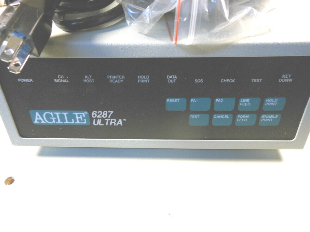 AGILE 6287 ULTRA PRINTER INTERFACE CONTROLLER W/MANUAL