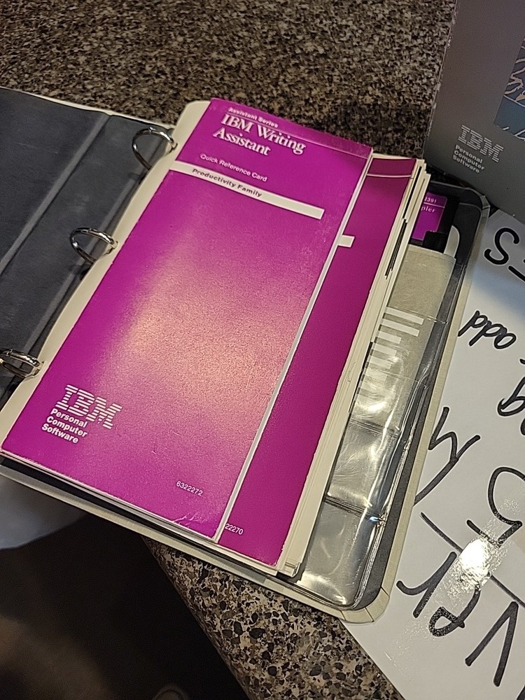 Retro 1984 IBM Writing Assistant PC