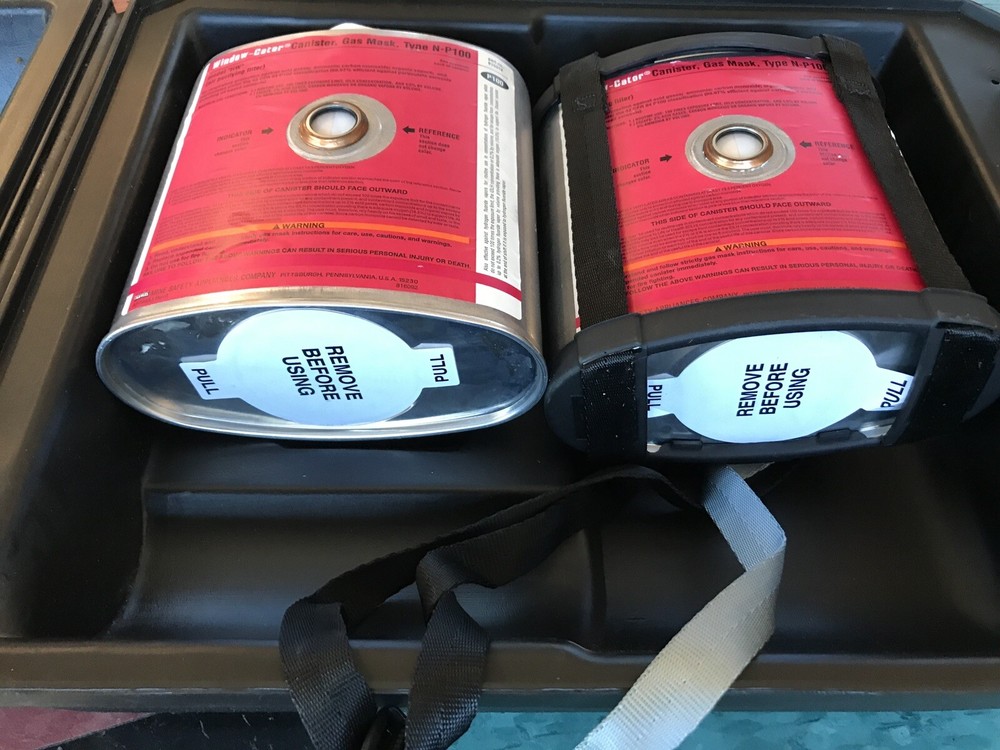 MSA Gas Mask Type N-P100 Size Medium