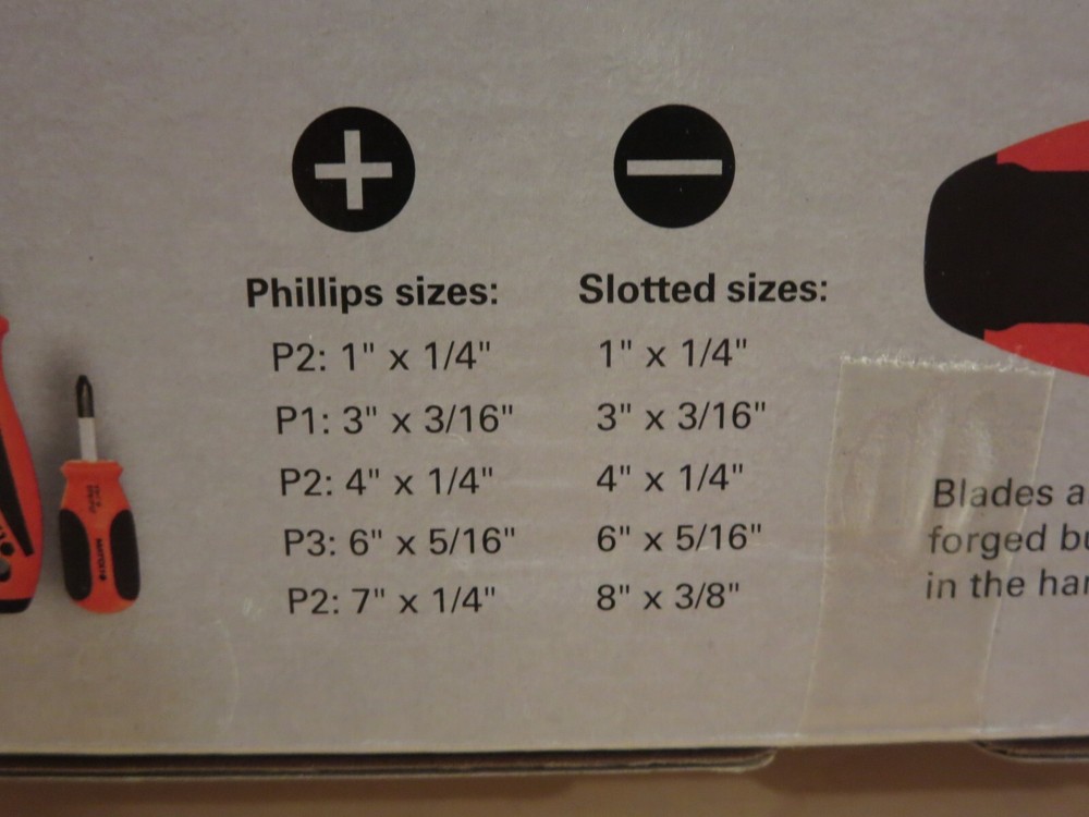 Matco SSPCO10C 10pc. Screwdriver Set, Orange New