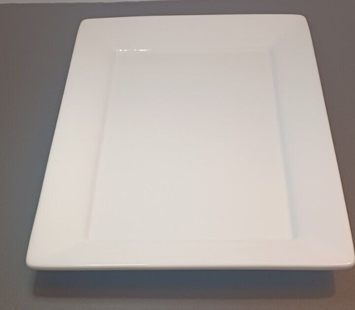Better Homes and Gardens White Rectangular Platter 14.25" x 10"