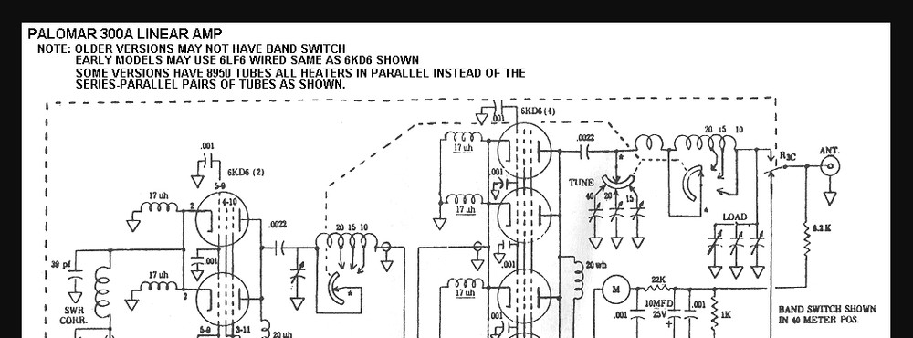 Ham Radio Linear Amplifier Schematics on CD-ROM with Menu