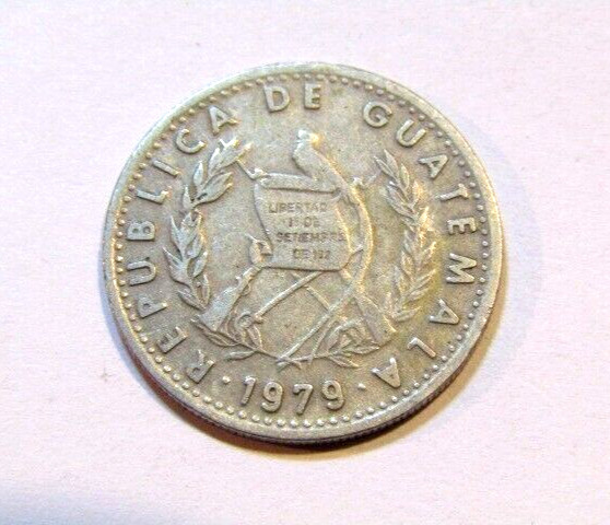 Guatemala 1979 10 Centavos Coin