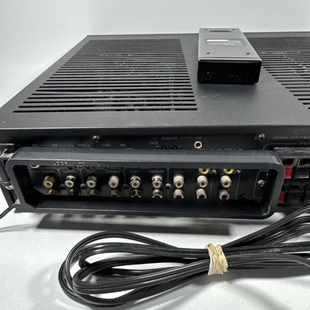 Acoustic Research X-06 Stereo Receiver Tested & Working Includes Control