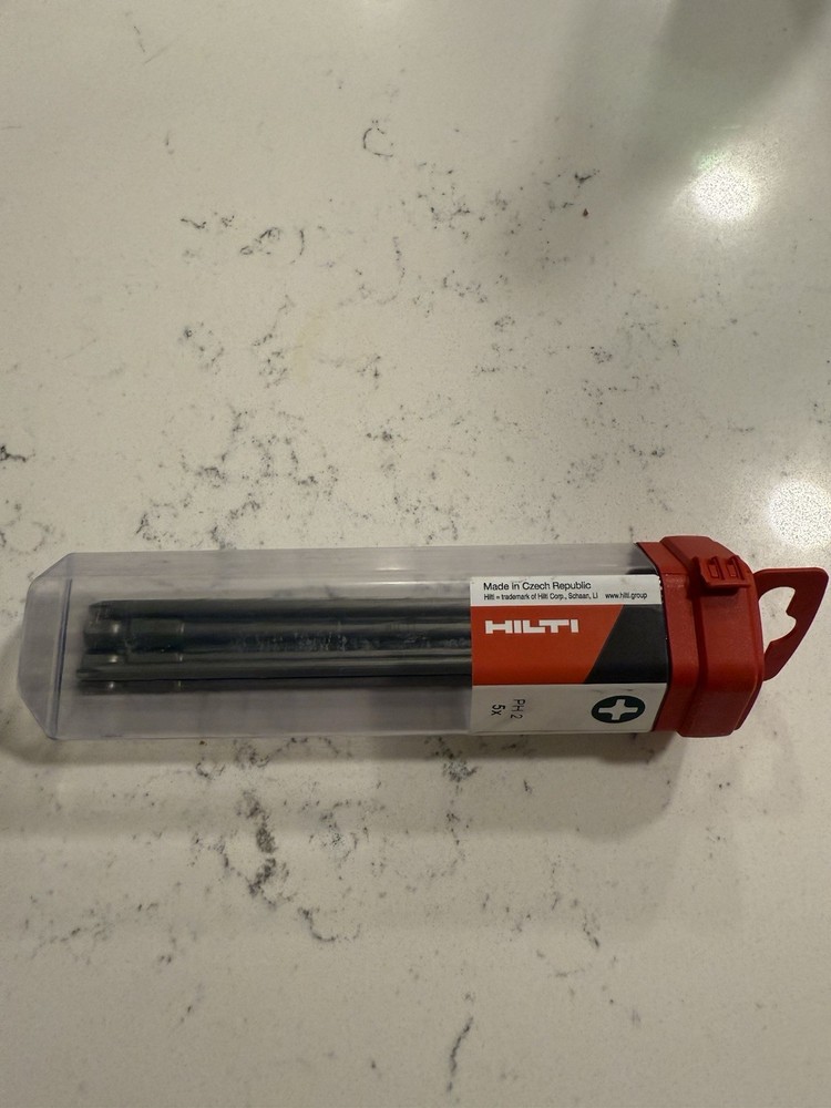 5x Magnet Autofeed screwdriver bits PH2