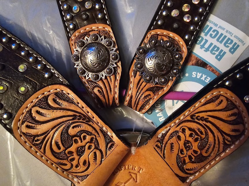 Rafter T Crystal Collection Tack Set