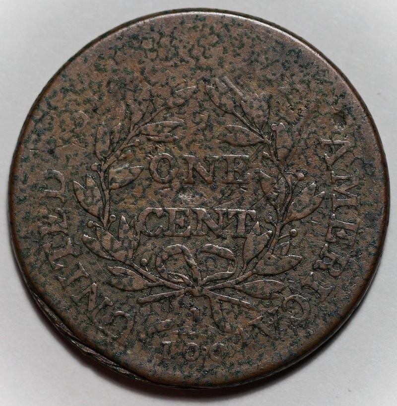 1798/7 Draped Bust Large Cent (S-152) - US 1c Copper Coin