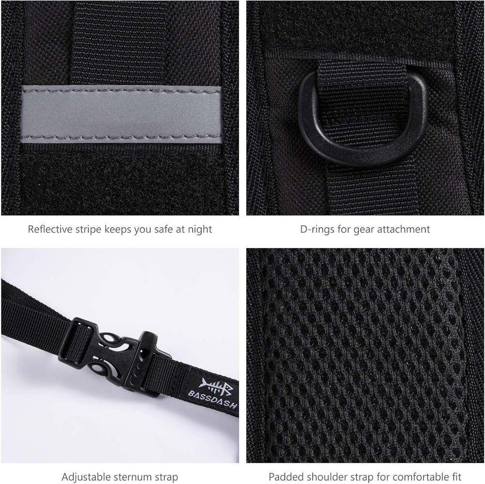 Ergonomic Adjustable Backpack Straps with Sternum Support for Ultimate Comfort