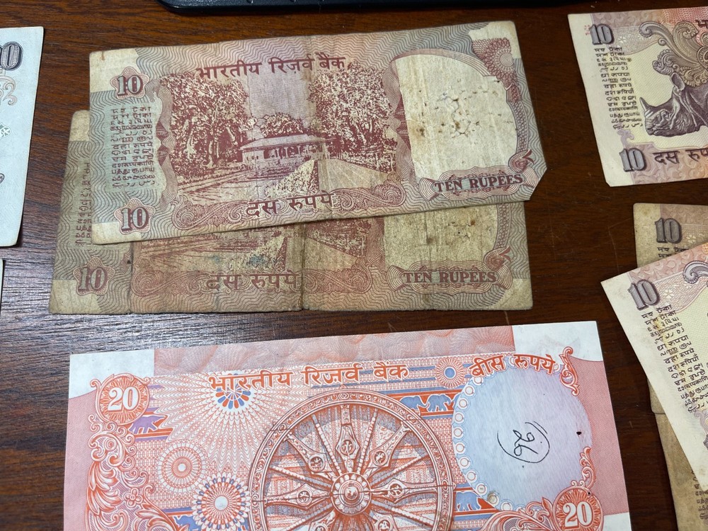Assorted India Banknotes lot