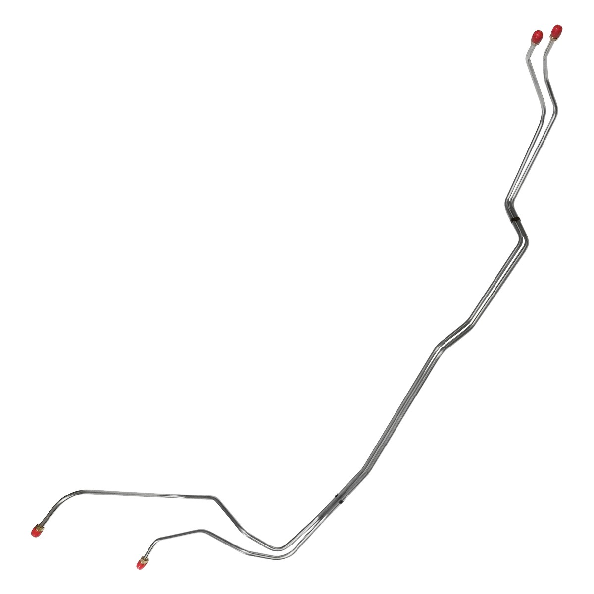 Transmission Cooler Lines Tubes 5/16 TH350 TH400 1970-74 Camaro OE Steel 2pc