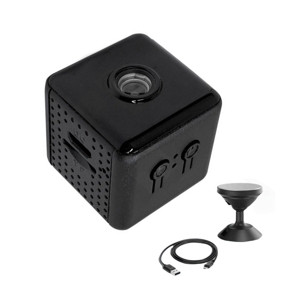 Wireless 1080P Mini Camera Night Vision Remote View SD Recording Home Security
