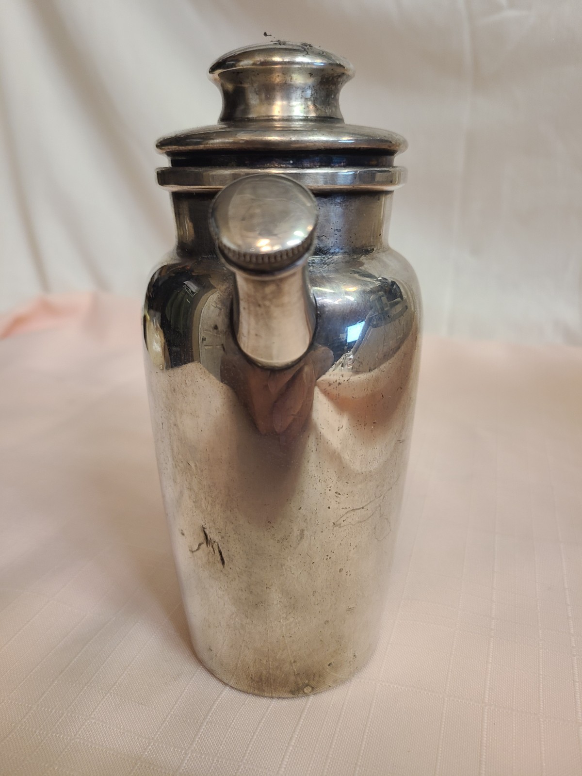 Art Deco Friedman Silver Co. 500 small Cocktail Shaker – Classic Barware 7 in.