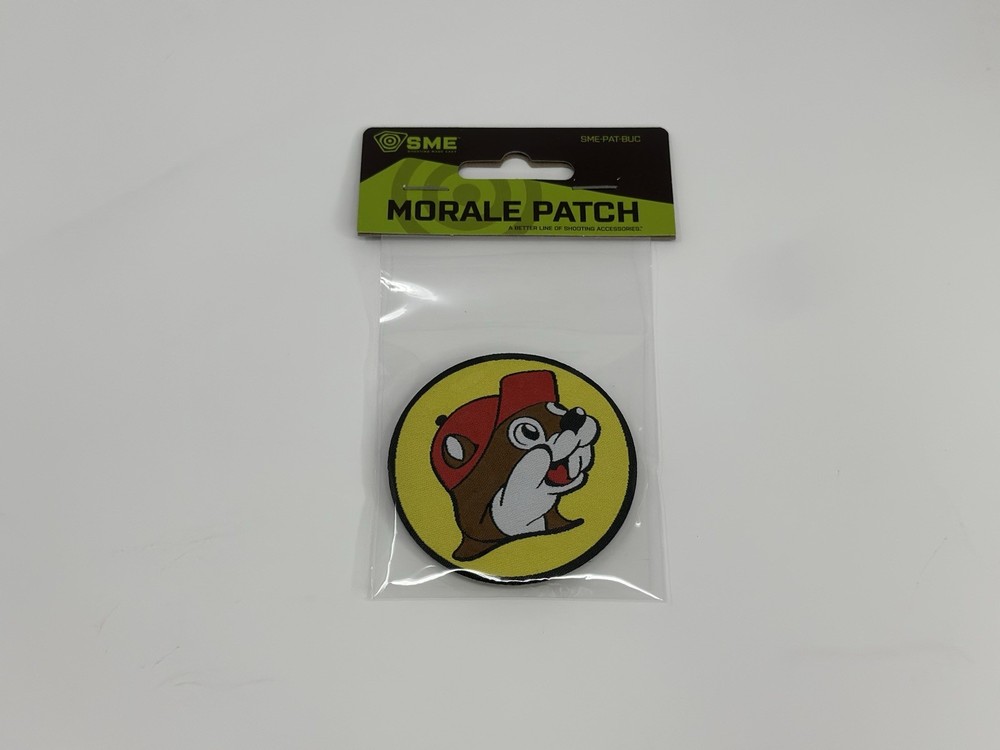 SME Buc-ee’s Bucees Morale Patch Hook And Loop SME-PAT-BUC Logo