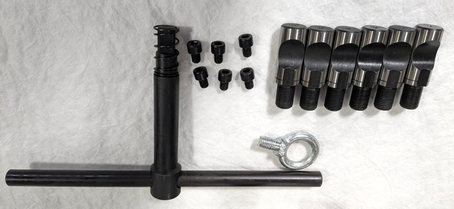 12" Independent 4 Jaw Lathe Chuck D1-6 Mounting 3.74" Through Hole 429-4126