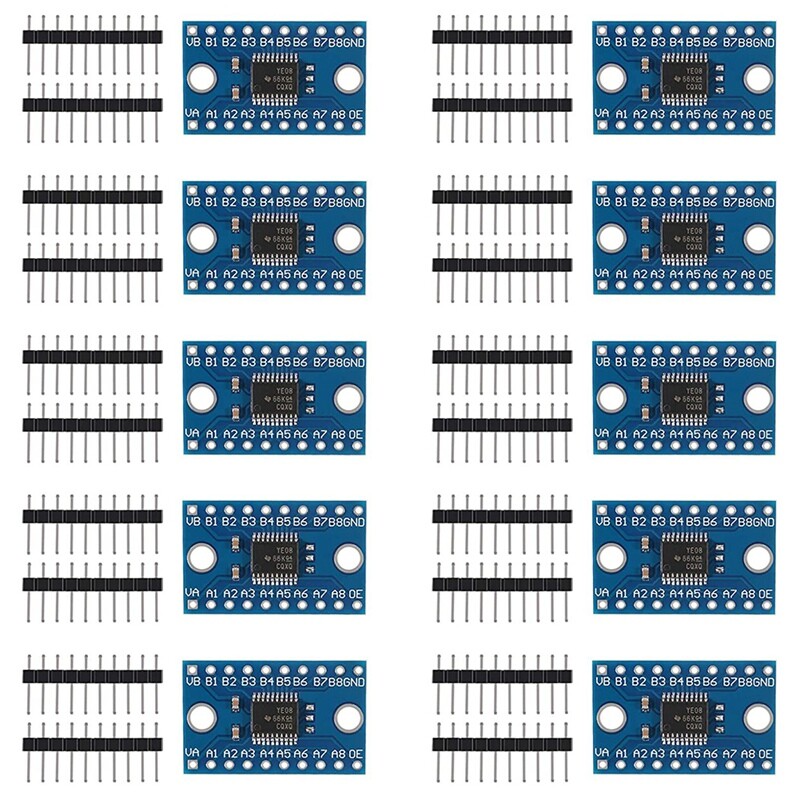 10pcs TXS0108E 8 Channel Level Conversion Module High Speed V5001-