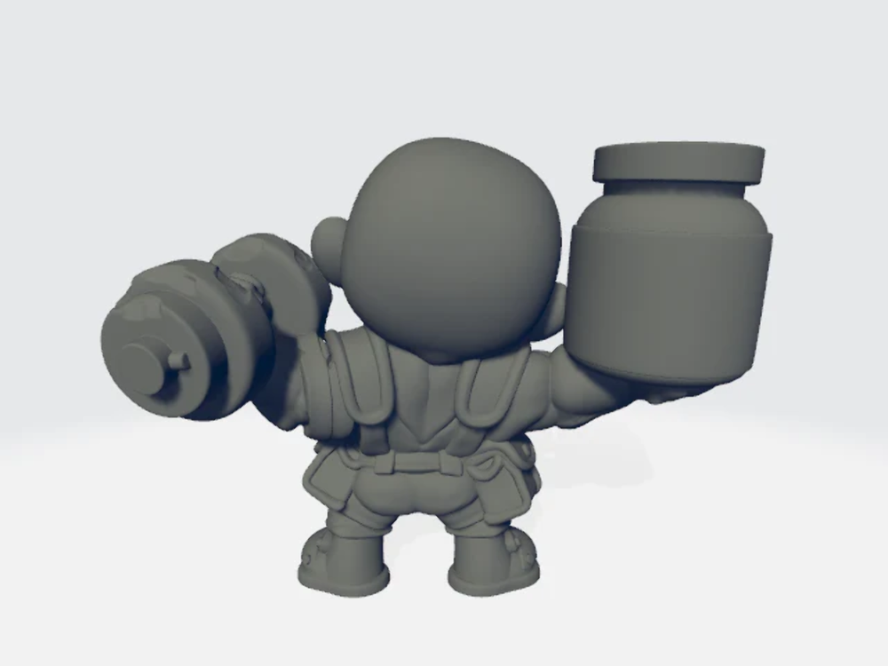 Grimdark Cuteness - Mega Mike