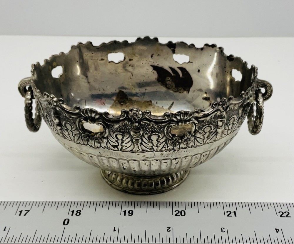 Vintage Collectible F.B. Rogers Silver Plate Dish Japan Home Decor Candy Trinket