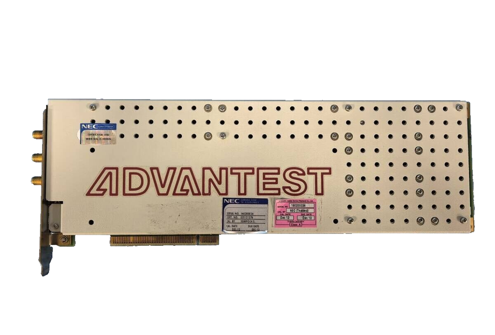 Advantest R3755 Network Analyzer Board Used Tested