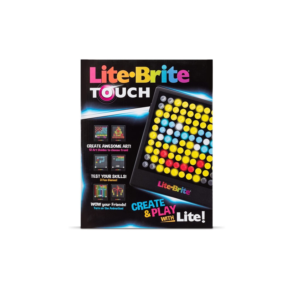 Lite-Brite Touch Sensory Learning Toy - Create, Play, Animate, Ages 6+