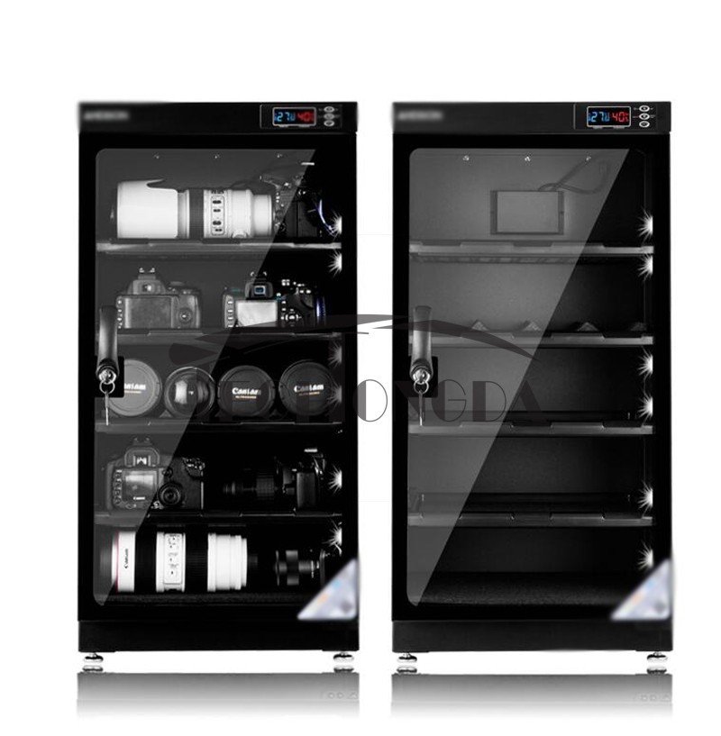 100L 5 Layers Full Automatic Digital Camera Dehumidify Storage Electronic Dry Ca