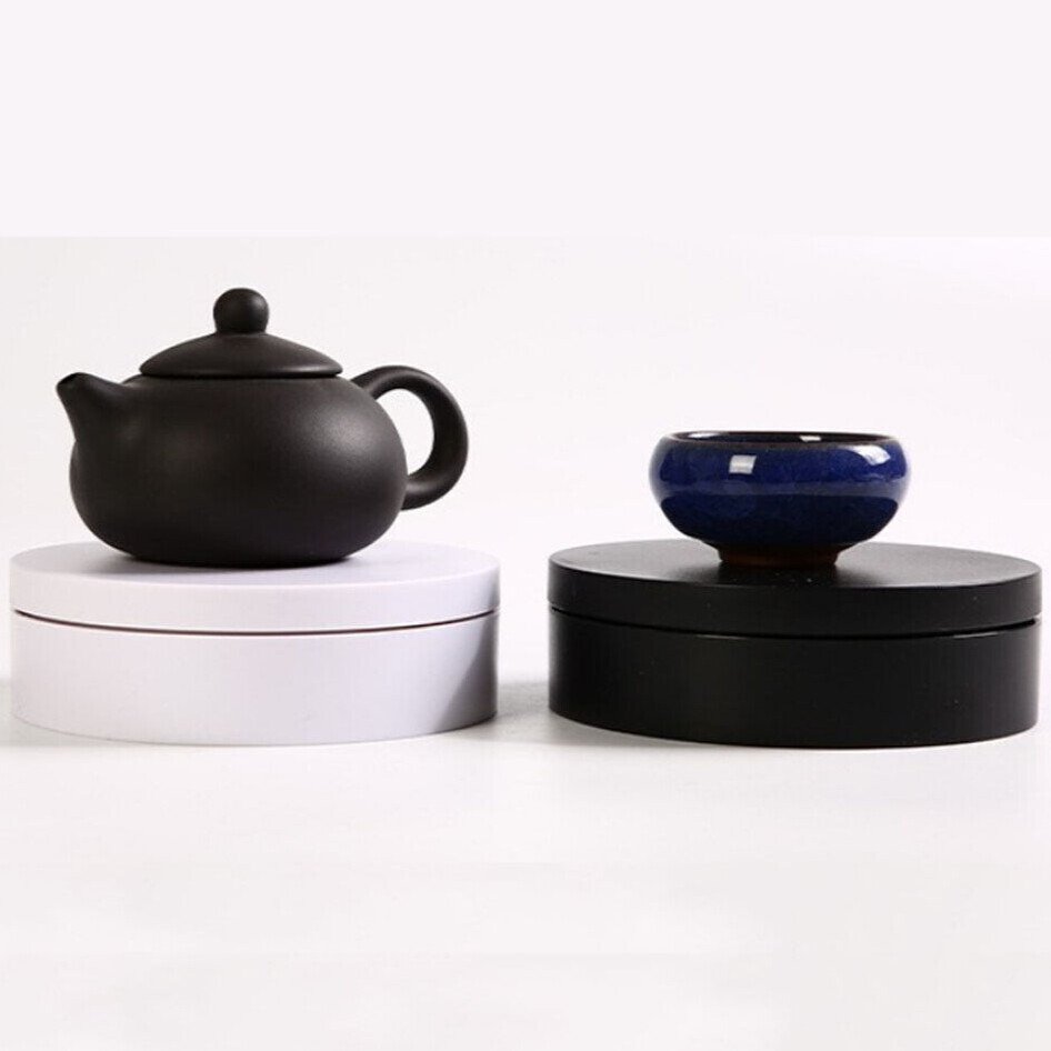 12CM Motorized Turntable Turntable Rotating Visualizer Live Shooting Stand Tool