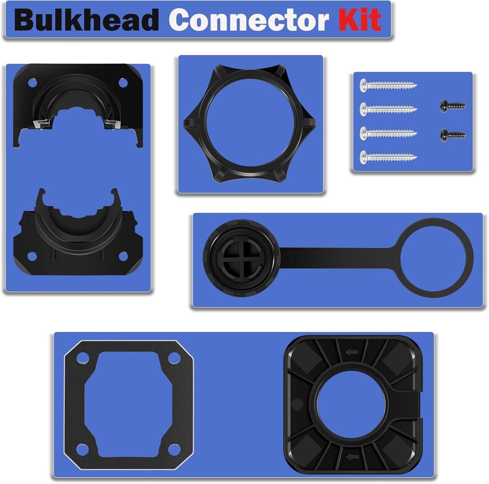 Bulkhead Connector Kit is a Connection Solution for Penetrate Panel or Bulkheads