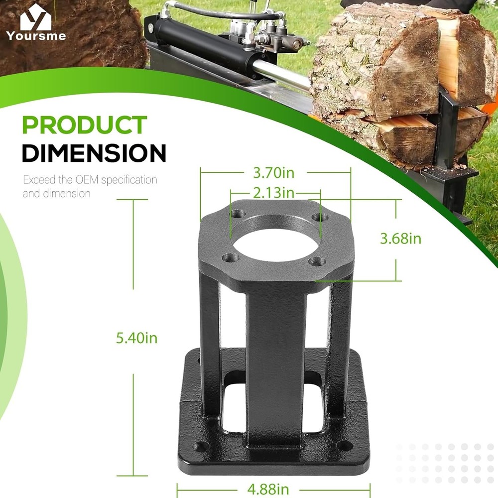 Log Splitter Pump Mount Bracket 8-15hp